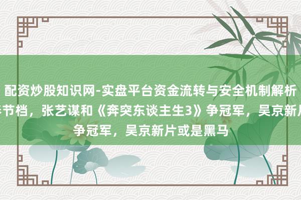 配资炒股知识网-实盘平台资金流转与安全机制解析 2026年春节档，张艺谋和《奔突东谈主生3》争冠军，吴京新片或是黑马