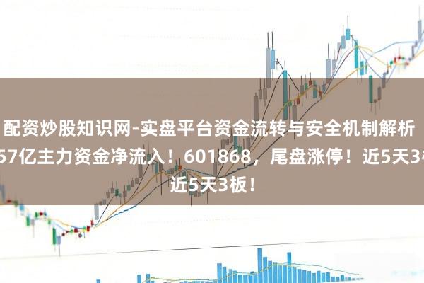 配资炒股知识网-实盘平台资金流转与安全机制解析 超57亿主力资金净流入！601868，尾盘涨停！近5天3板！